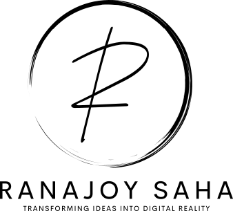 Ranajoy Saha Personal Brand Website Logo
